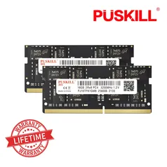 [ Taxa Inclusa ] Memória Ram Notebook DDR4 PUSKILL 32GB (2x16GB)  3200MHz