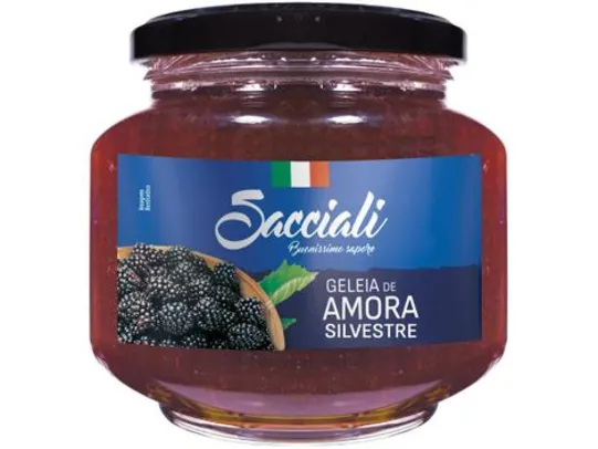 [APP - LEVE 5 PAGUE 1] - Geleia Amora Silvestre Sacciali Premium - 320g | R$3