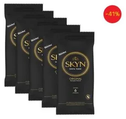 Kit com 30 Preservativo SKYN c/ 6 Un Cada - Preservativos no Extra.com.br