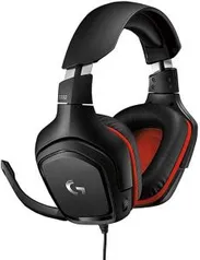 Headset Gamer Logitech G332 Pt/Vm - 981-000755