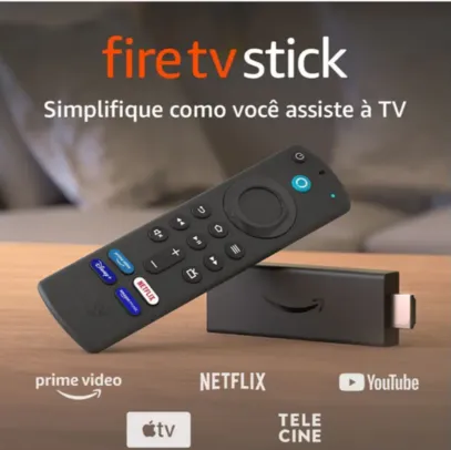 Fire TV Stick Amazon Full HD HDMI  - Compatível com Alexa