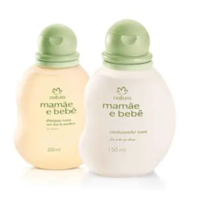 Kit Mamãe e Bebê - Shampoo Suave 200ml + Condicionador Suave 150ml R$ 32,27