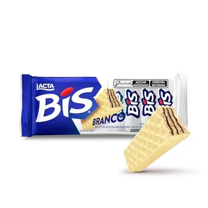 [+por- R$3,82] Mondelez Bis Branco 100 8G