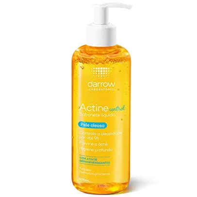 Actine Control Sabonete Líquido, pele mista a oleosa, Darrow - 400ml, Darrow, 400ml