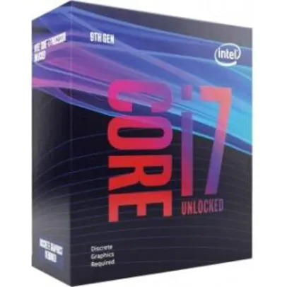 Processador Intel I7-9700kf Core I7 (1151) 4.90 Ghz Box | R$1.699