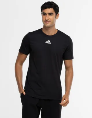 Camiseta Masculina adidas Manga Curta Small Logo