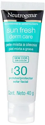 Protetor Solar Sun Fresh Oily Skin sem Cor Fps 30, Neutrogena