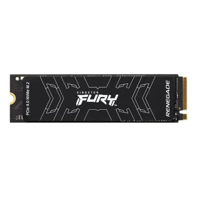 [Com Cashback Pelando R$521] SSD Kingston Fury Renegade, 1 TB, M.2 2280, PCIe 4.0 x4, NVMe, Leitura: 7300 MB/s, Gravação: 6000 MB/s, Compatível comPs5