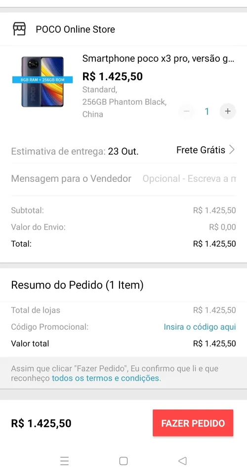 Imagen na descrição da promoção