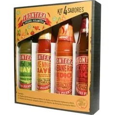 [Cartao Sub] Kit Frontera Salsas Picantes - 4 Sabores por R$ 30