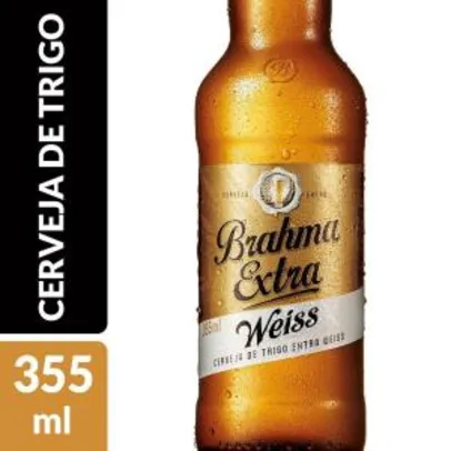 Cerveja BRAHMA Extra Weiss Garrafa 355ml por R$ 2