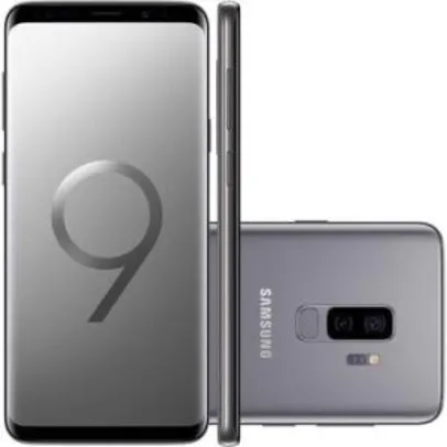 Smartphone Samsung Galaxy S9+ 128GB, 12MP, Tela 6.2´, Cinza - R$2400