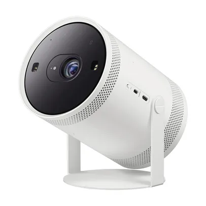 Projetor Smart Portátil Samsung The Freestyle, de 30 a 100 Polegadas, LED, 230 Lumens, HDMI, Branco