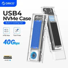 Case para USB4 SSD M2 NVMe Externo