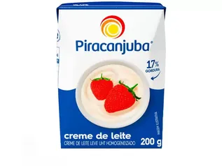 [Leve 5 Pague 4]Creme de Leite Integral Piracanjuba 200g