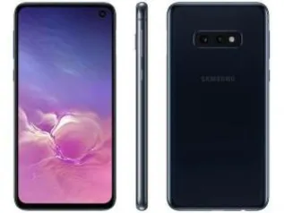 Smartphone Samsung Galaxy S10e 128GB Preto Tela 5.8" Câmera Dupla 16MP Selfie 10MP Dual Chip Android 9.0 R$2299