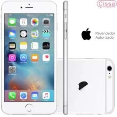 [Cissa Magazine] Smartphone Apple iPhone 6S 16GB Desbloqueado Prateado por R$ 3000