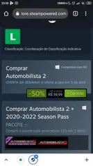 Automobilista 2 R$60