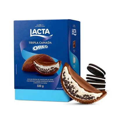 [AME R$35] Ovo de Páscoa Tripla Camada Oreo 320g