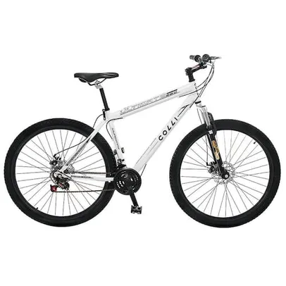 Bicicleta Aro 29 Colli Bike Ultimate 21 Marchas, Câmbio Importado, Quadro 19” - Branca