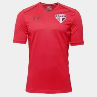 Camisa de Treino São Paulo 17/18 Under Armour Masculina - Vermelho - R$80