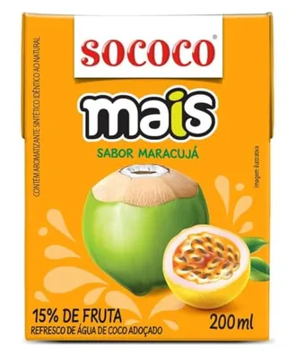 Sococo Mais Maracujá 200Ml