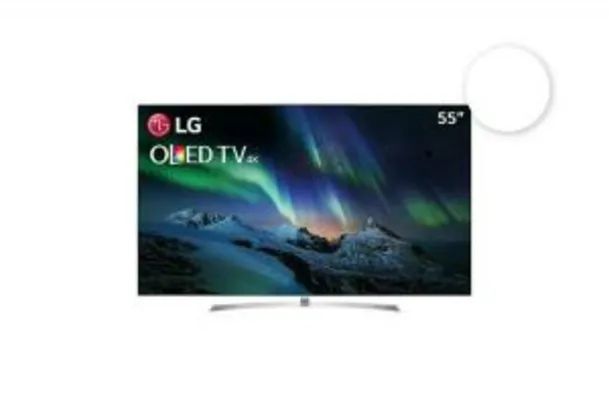Smart TV OLED 55" LG OLED55B7P Ultra HD 4K Premium com Conversor Digital Wi-Fi integrado 3 USB 4 HDMI com webOS 3.5 Sistema de Som Dolby Atmos