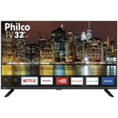 (APP) [R$649 AME] Smart TV LED 32" Philco PTV32G60SNBL HD | R$764