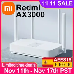 [TAXA INCLUSA] Xiaomi Redmi AX3000 Roteador