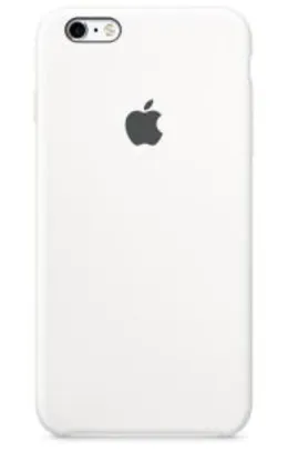 Capa Para iPhone 6s Plus Silicone Apple Branca - R$16
