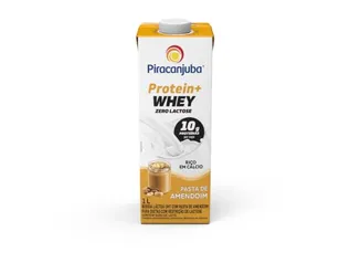 [REC] Piracanjuba Protein+ Whey Zero Lactose Sabor Pasta de Amendoim 1L