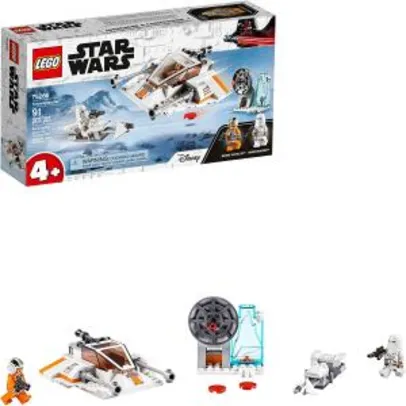 LEGO Star Wars Snowspeeder, Kit de Construção de Nave Brinquedo (91 peças) R$ 111