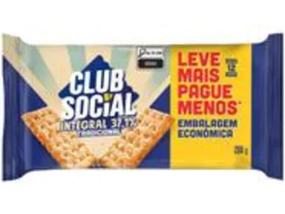 Biscoito Integral Tradicional Club Social