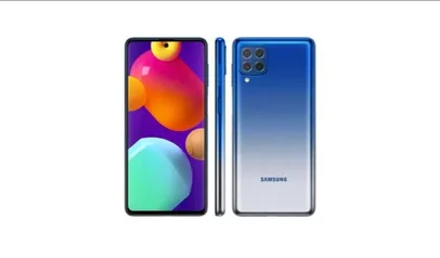 [OURO + M.PAY + CUPOM ] Smartphone Samsung Galaxy M62 128GB Azul - 4G 8GB RAM Tela 6,7” | R$1490