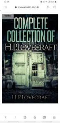 Coleção completa [En]H.P Lovecraft, 150 ebooks+ 100 audiobooks.