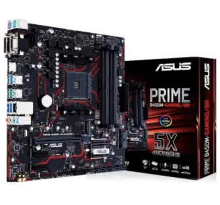 [PRIME] Placa mãe Asus B450M Prime Gaming 90MB10H0-C1BAY0 (Micro ATX)