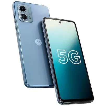 REEMBALADO: Motorola Moto G53 5G 128GB 4GB RAM Tela de 6.5 - Prata