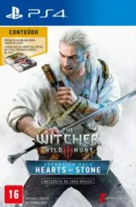 Saindo por R$ 124: [Saraiva] Jogo The Witcher 3 - Wild Hunt - Hearts Of Stone - Pacote de Expansão - PS4 - R$124 | Pelando