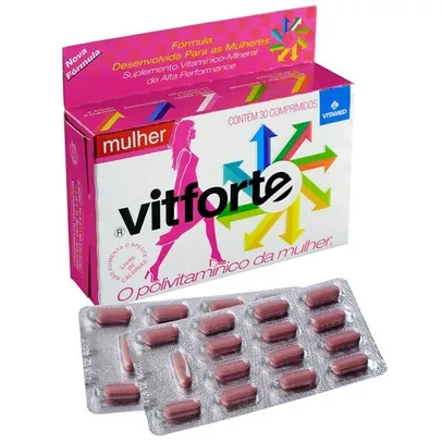 Vitforte Mulher 30 Comprimidos | R$11