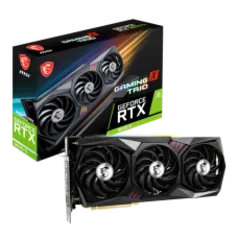 Placa de Vídeo MSI GeForce, RTX 3070 Ti Gaming X Trio, LHR, 8GB GDDR6, DLSS, Ray Tracing