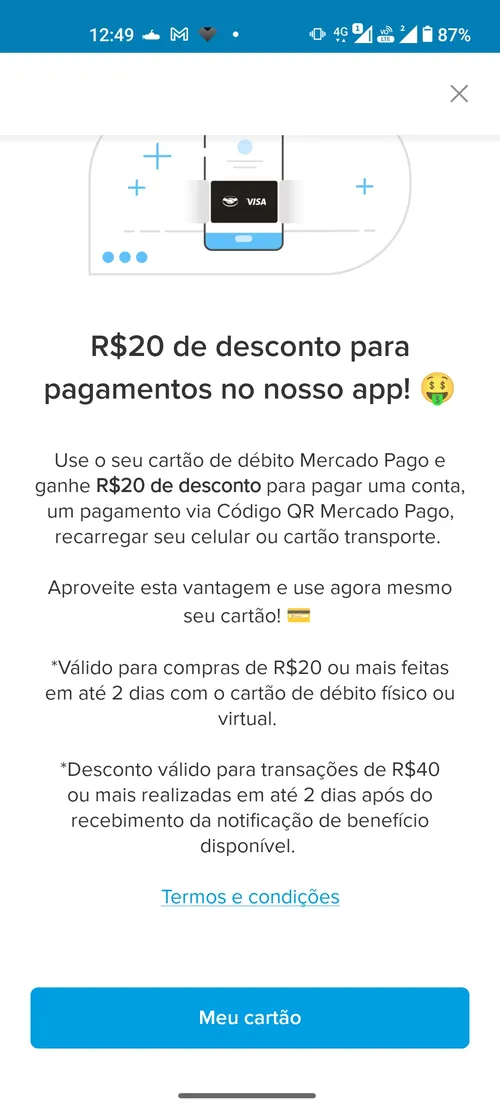 Imagen na descrição da promoção