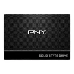 SSD PNY CS900, 480GB, SATA 2.5´, Leituras: 550MB/s e Gravações: 500MB/s - SSD7CS900-480-RB R$390