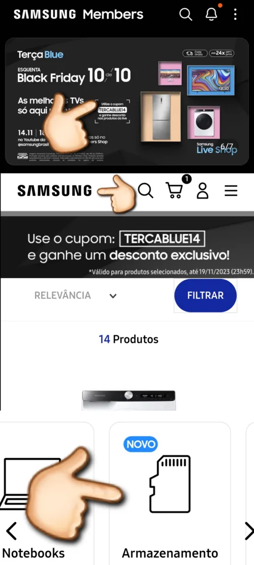 Imagen na descrição da promoção