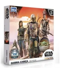 [PRIME] The Mandalorian - Quebra-cabeça 500 peças - STAR WARS | R$ 46