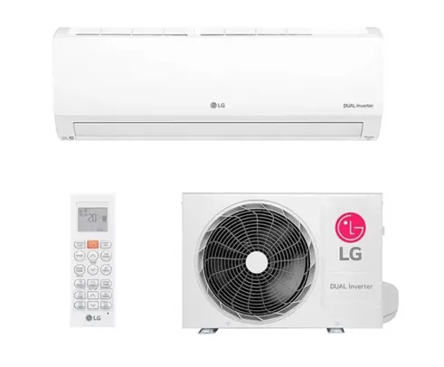 Ar Condicionado Split Inverter LG Hi Wall Dual Voice +AI 12000 BTUs Quente Frio S3-W12JA31A - 220V