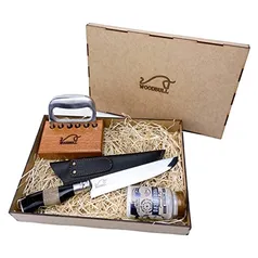 Kit Churrasco com Faca 8" + Garra de Urso + Sal Parrilla Chef Parrillero