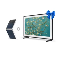 [Members] Combo Galaxy Z Flip4 256GB + Samsung Smart TV 32" QLED The Frame 2023 32LS03C