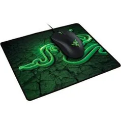 Kit Gamer Razer - Mouse Gamer Abyssus, 2.000 Dpi + Mousepad Goliathus Fissure Control