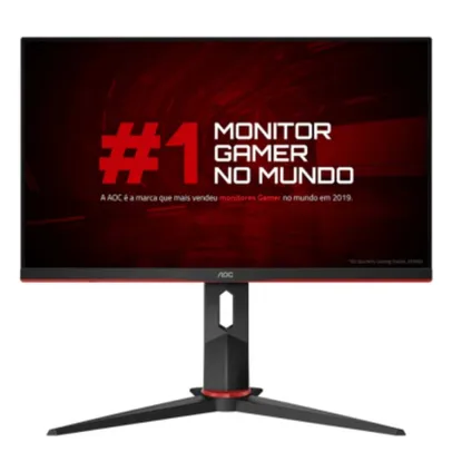 Monitor Gamer AOC HERO 24" FHD 24G2/BK 144Hz 1ms