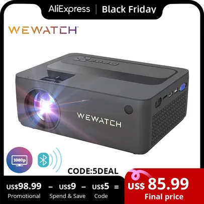 Projetor Wewatch V10 Pro Native 1080p